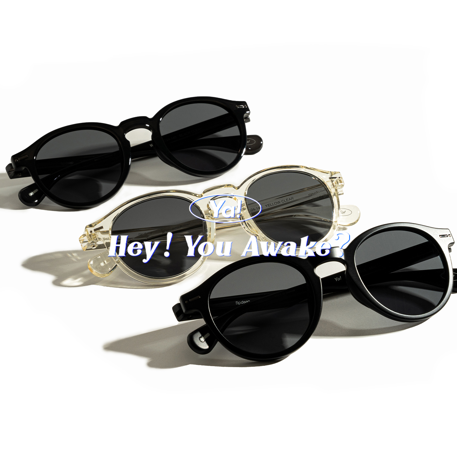 [Flipdeep] Ya! - 변색렌즈 Sunglasses 3Color - 하이바이브